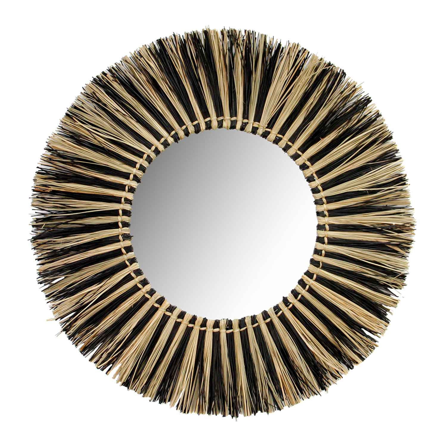 Espejo de Pared en Algas Marinas Redondo Meer Ø76cm Thinia Home Espejos de Pared 1